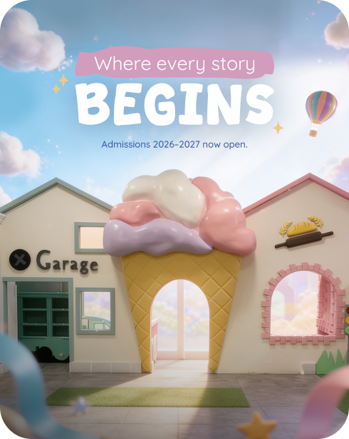 Where every story begins — admissions 2026-2027 now open.