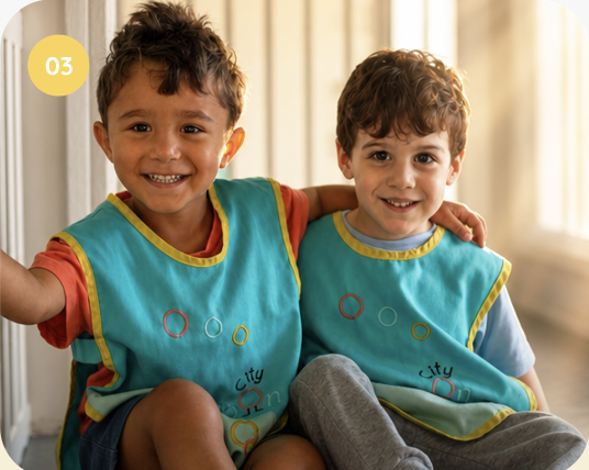 Preschool program at Poupon City